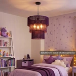 Fabric Tassel Chandelier